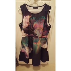 Women's floral dress